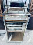 Wieża DUAL 3 Segmenty Gramofon AUTOMAT Dokumenty SUPER Retro Vintage