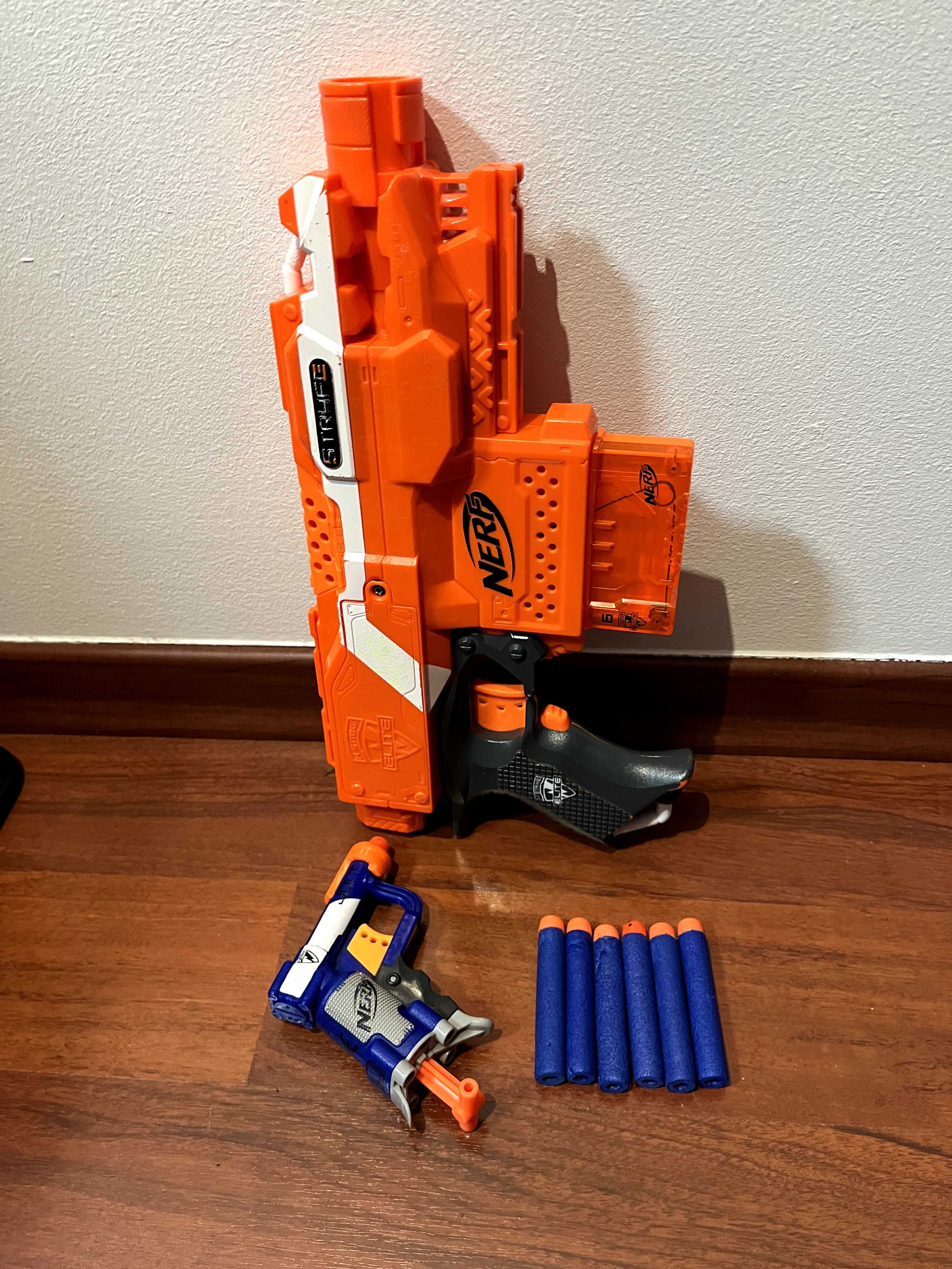 NERF N-Strike Elite + mały pistolet Jolt.
