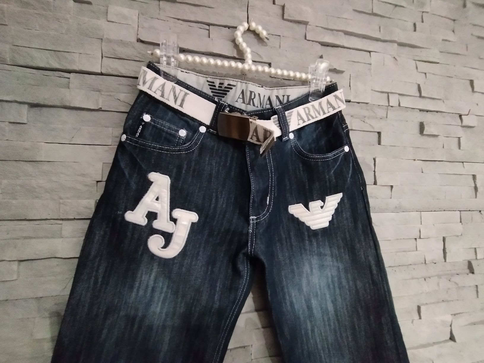 Spodnie jeansowe Armani r.140