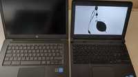 Dwa laptopy bez obrazu HP Dell