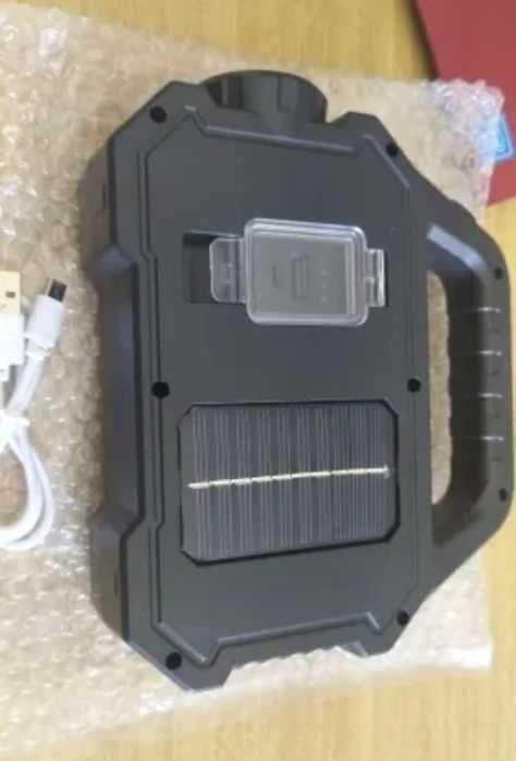 Ліхтар з сонячною батареєю і USB зарядкою.Фонарь,фонарик, Ліхтарик