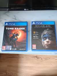 Gry PS4 shadow of the Tomb Rider,Hellblade