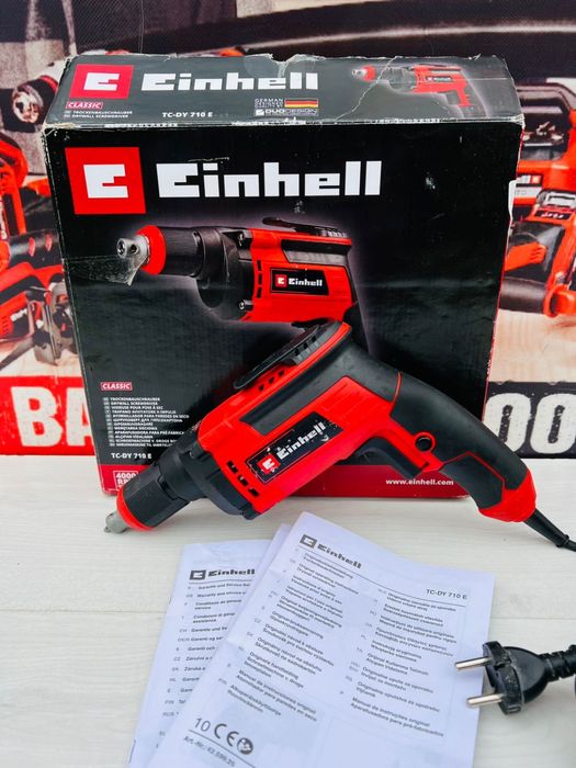 Шуруповерт для гіпсокартону Einhell TC-DY 710 E