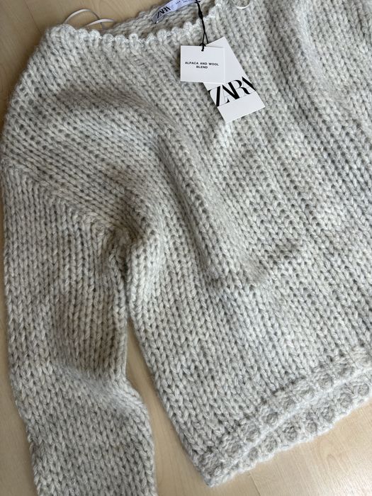Новий светр Zara з альпакою та вовною
