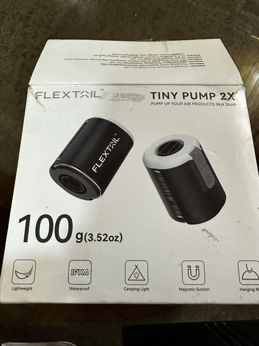 Насос-ліхтар кемпінговий Flextail Tiny Pump 2X
