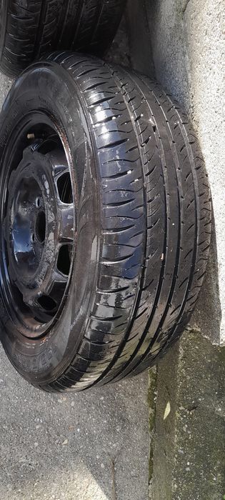 Jantes 14 com pneus como novos