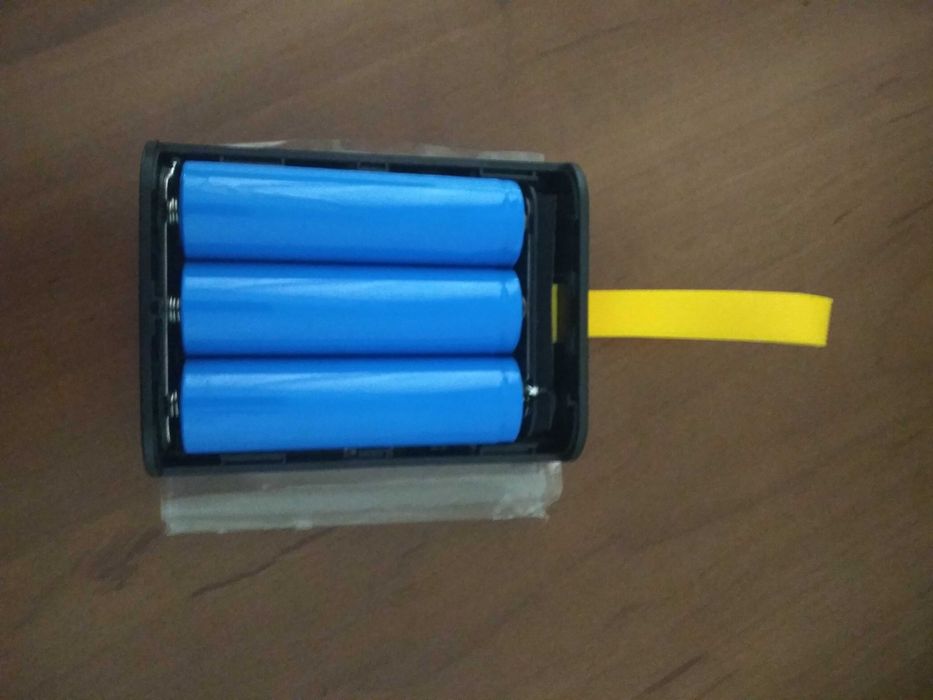 Power Bank Cyberpunk Корпус 18650x3 ПоверБанк з лiхтариком