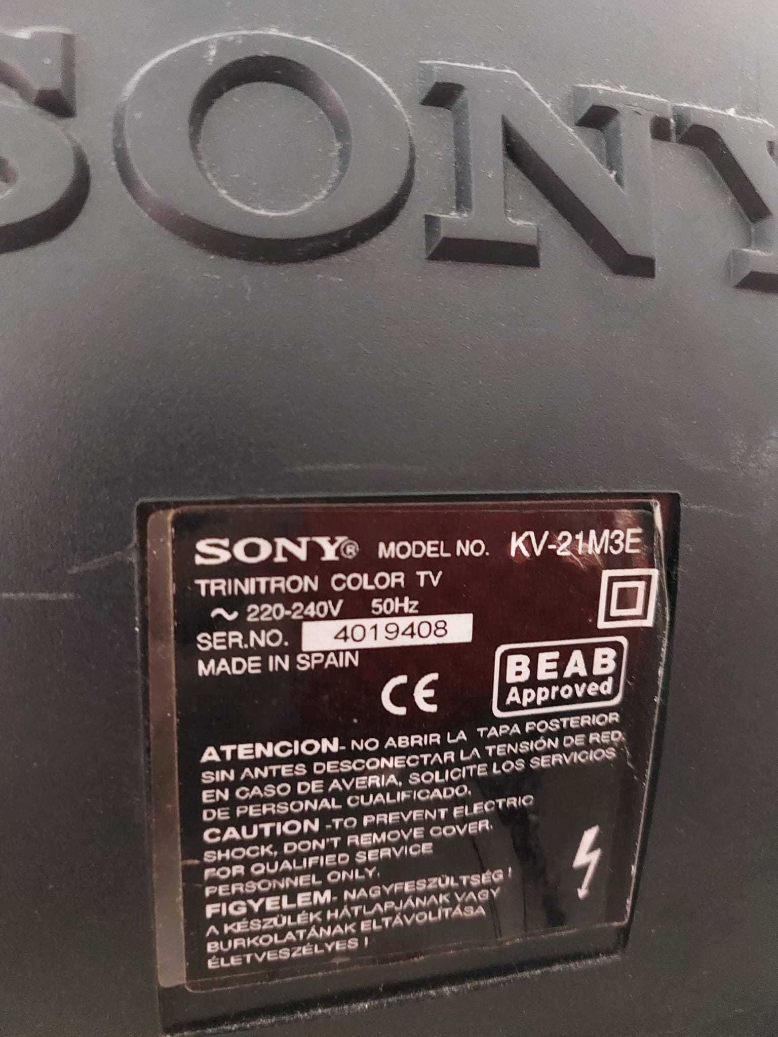 Televisão Sony a funcionar