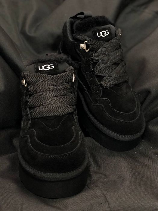 Кроссовки UGG Lowmel Australia Угг овчина, натуральный замш Уггі Угі