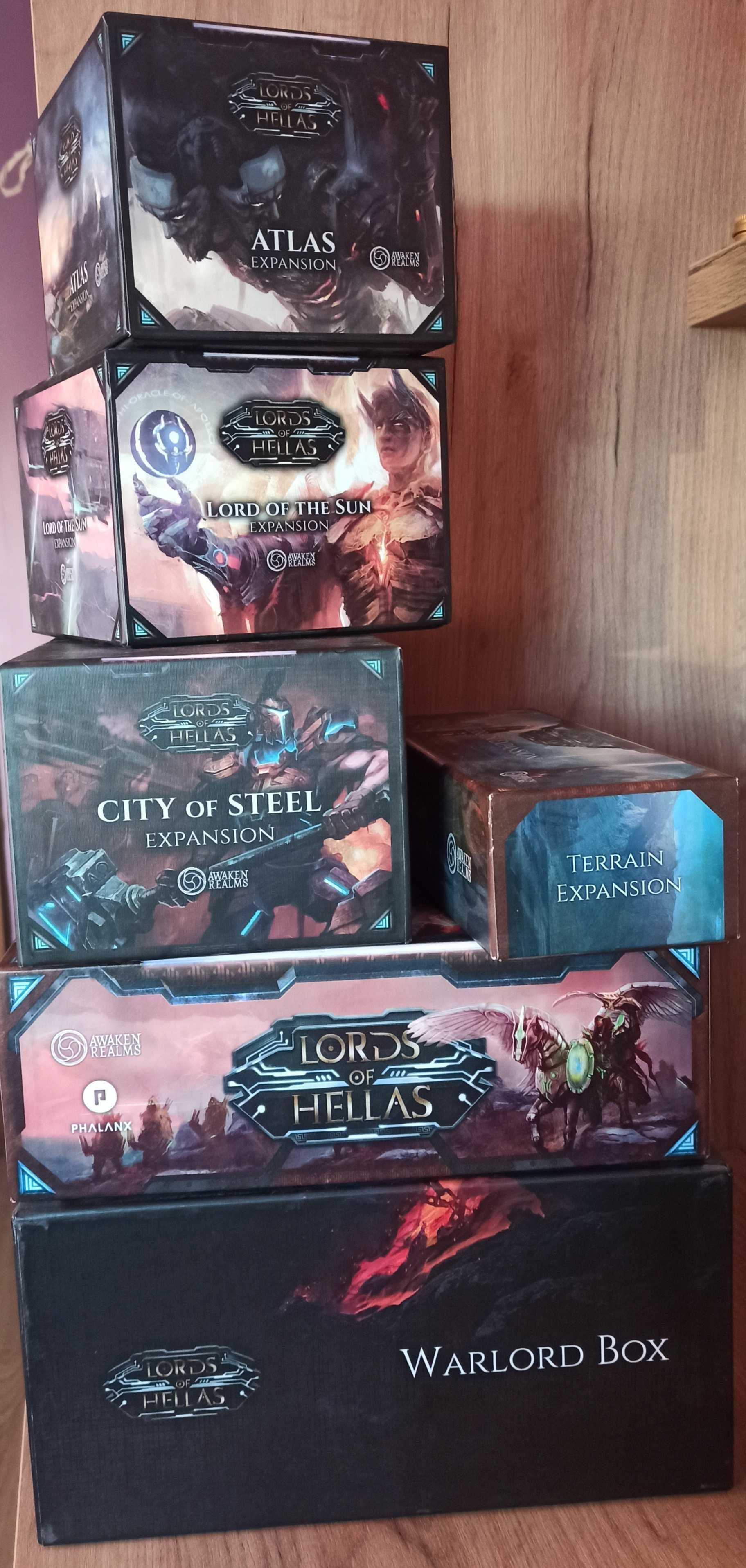 Lords of Hellas Titan Pledge PL – All-in + Leonidas + Mata