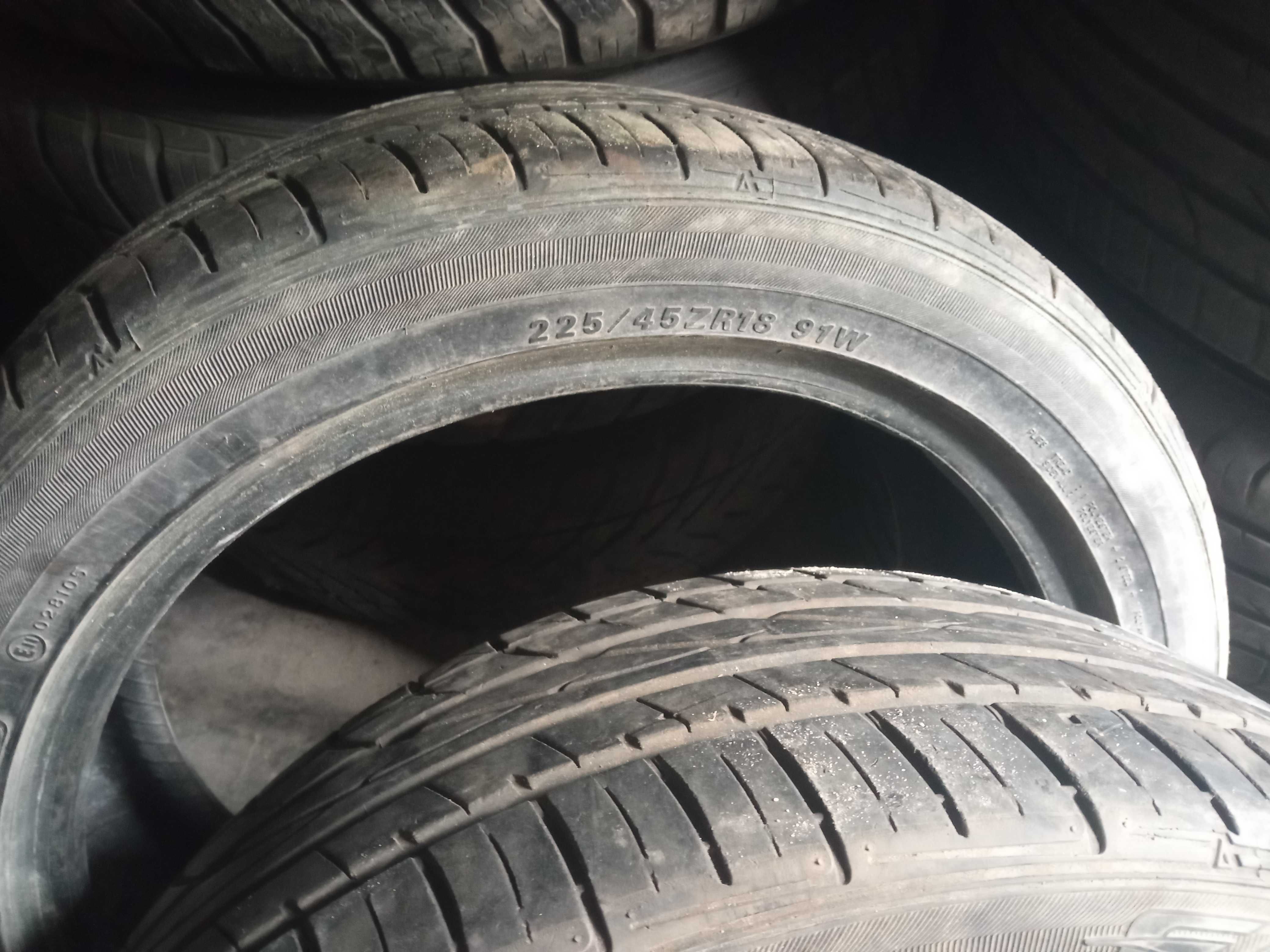 225/45 r18 Falken Ziex ZE 912 летняя резина лето комплект 6000грн