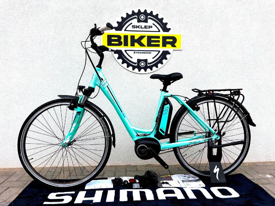 Rower Elektryczny * TRIUMPH E-CLOUD 4 28 * BOSCH Shimano NEXUS Magura
