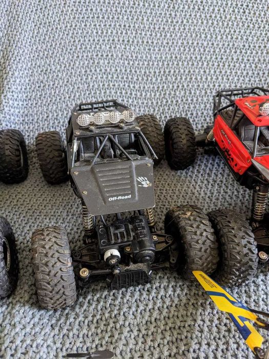 Машина на радіокеруванні off road, ексковатор, пульт ціна за весь лот