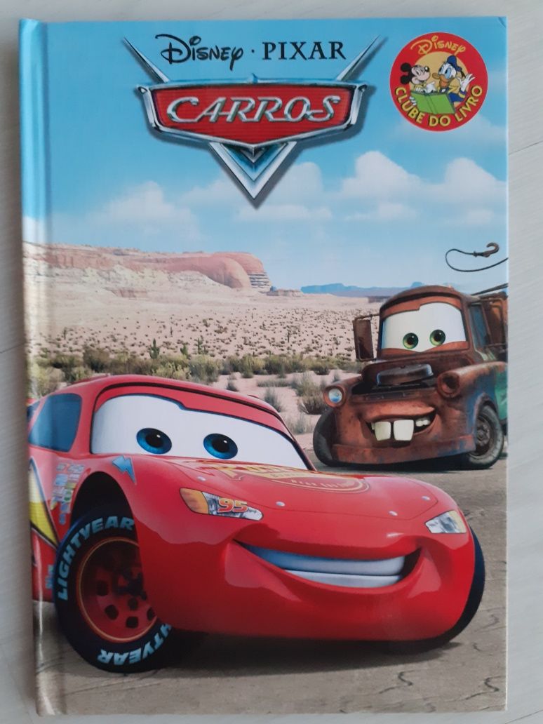 Livro Os carros da Disney