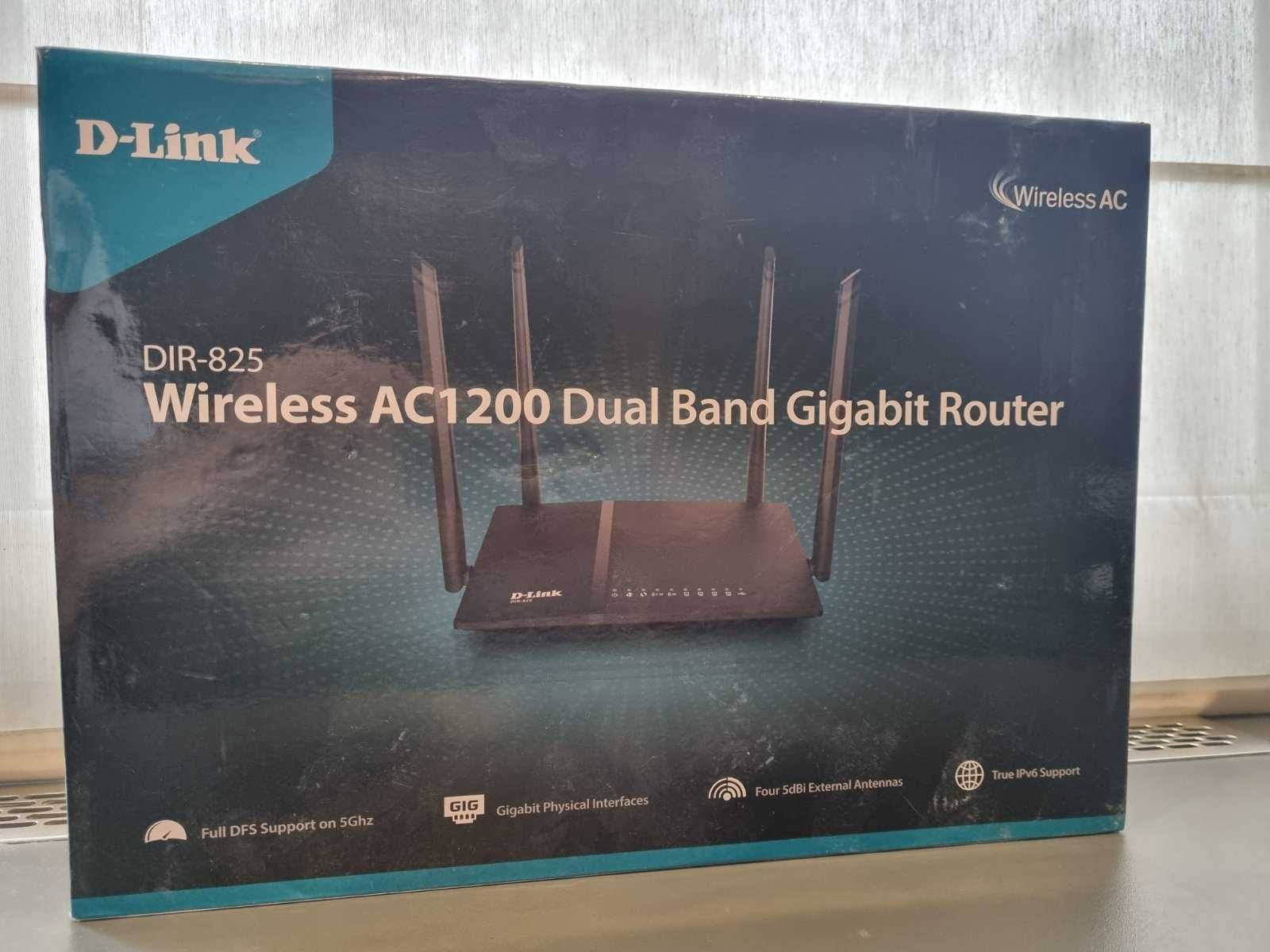 Wi-Fi роутер D-Link DIR-825