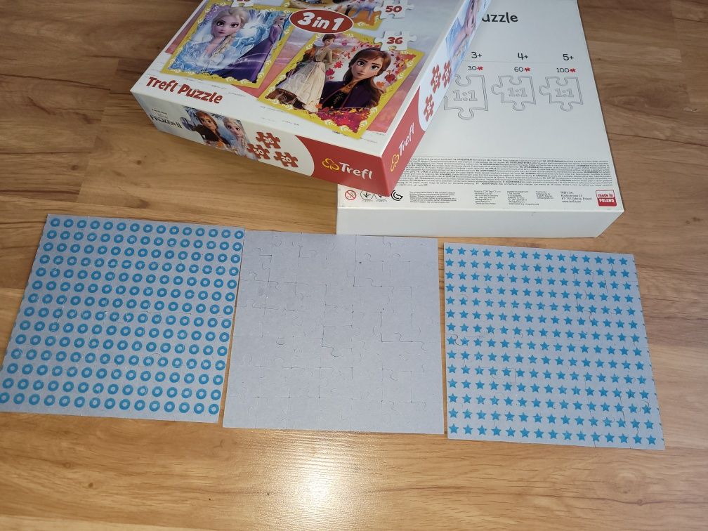 Puzzle 3w1 Frozen II Trefl 3+