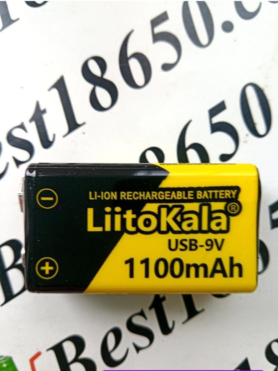 Аккумулятор крона Liitokala 9V 1100 mah ціна - 145грн!
Аккумулятор кро