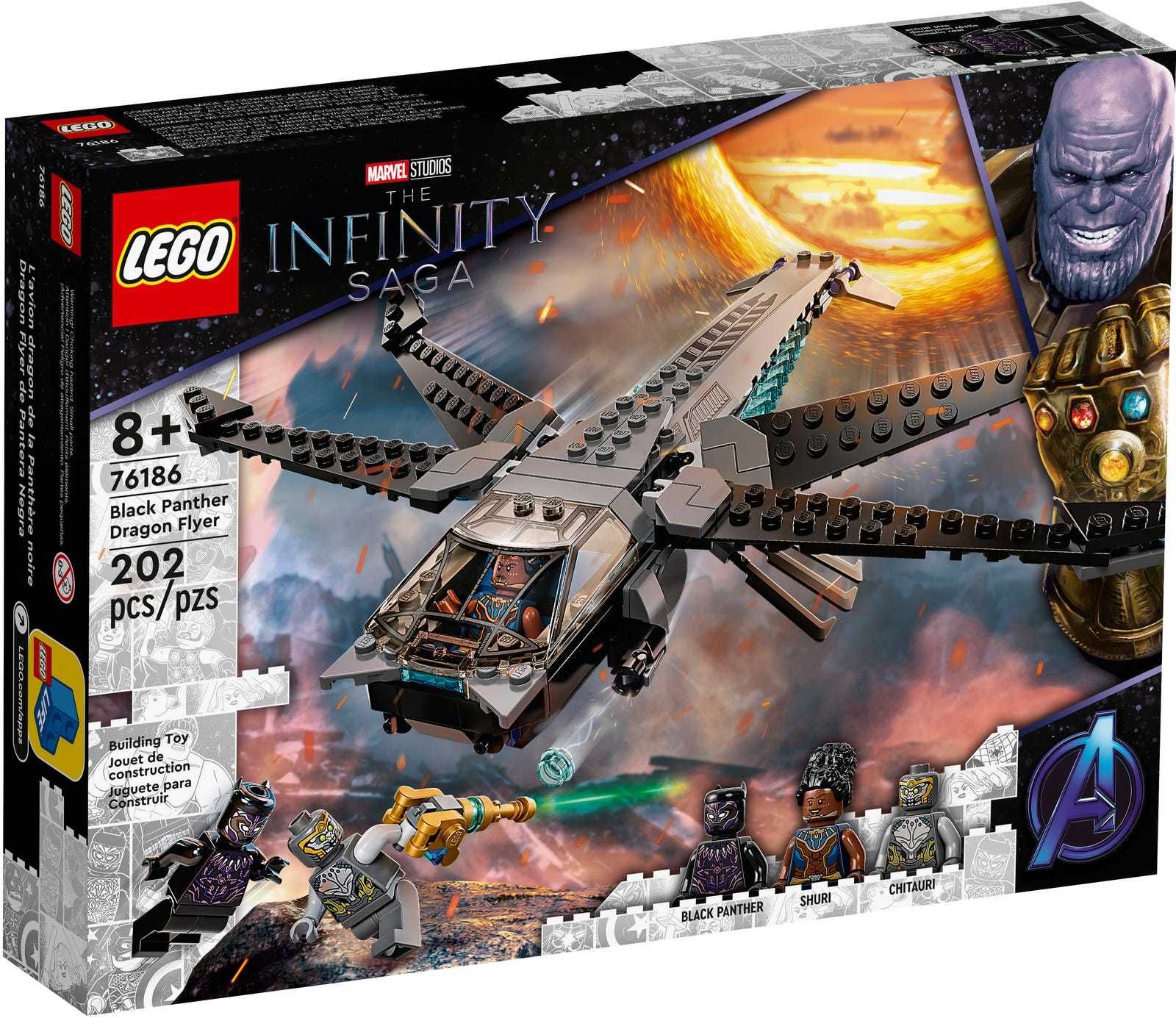 LEGO 76186 Marvel - Helikopter Czarnej Pantery