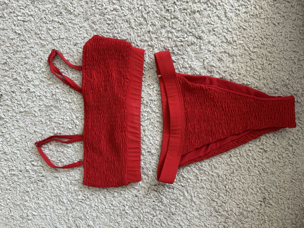 Жіночий купальник червоного кольору missguided xs