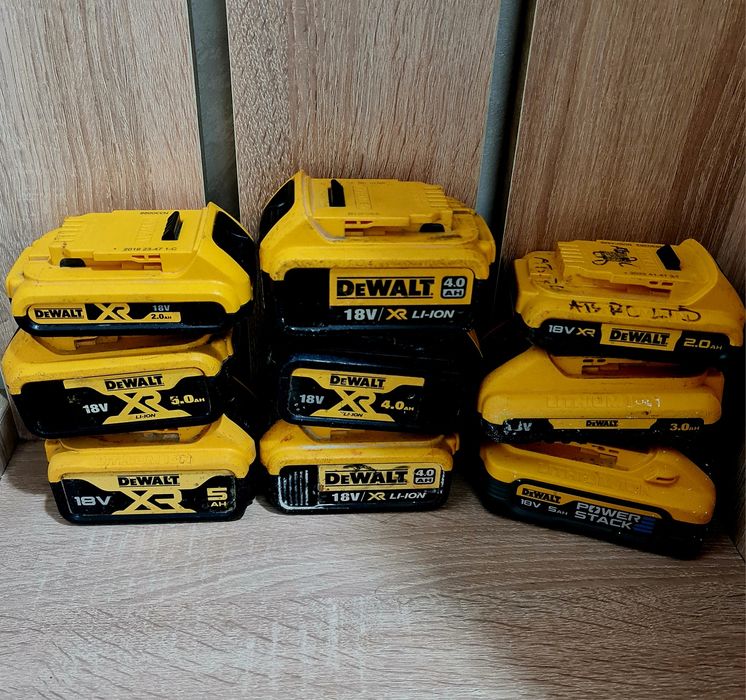 Оригінальні Акумулятори DeWalt 18/20v
