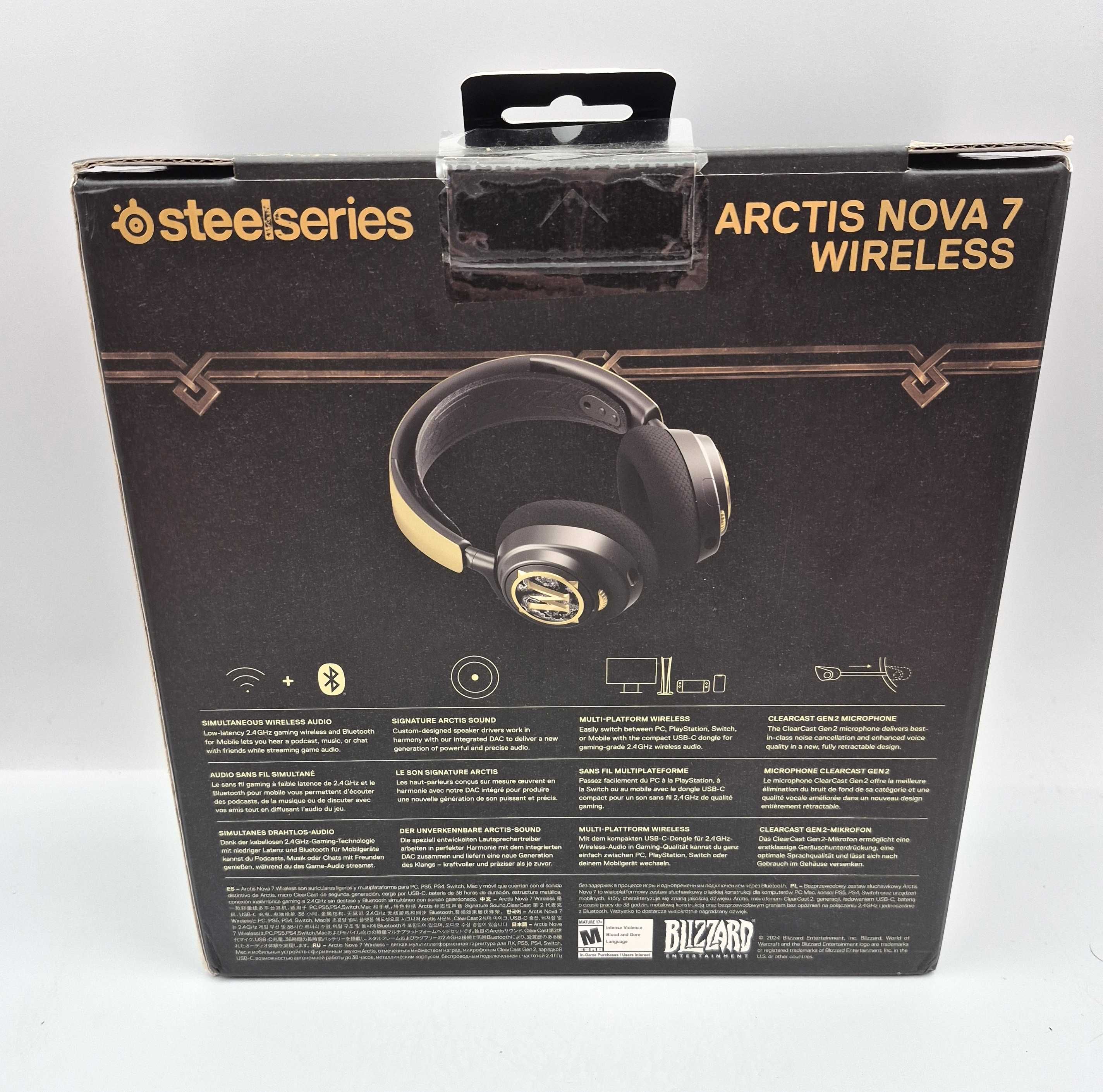 Słuchawki Steelseries Arctis Nova 7 World of Warcraft the war