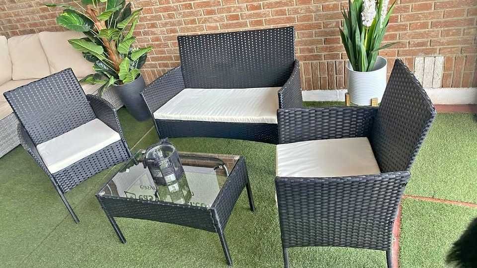 econômico cadeiras novas com mesa para jardim - envio gratis
