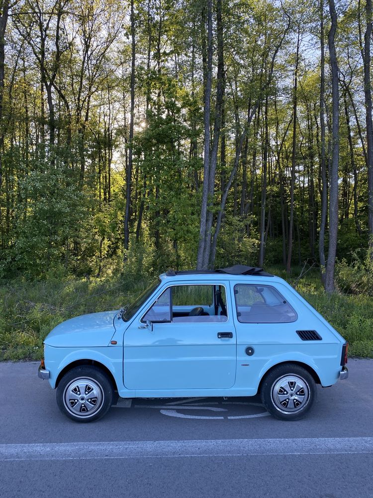 Maluch Fiat 126p st faltdach bosmal