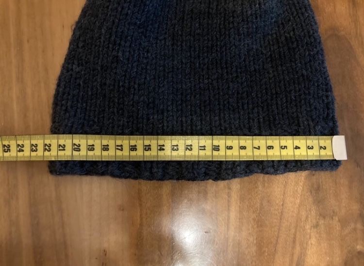 Nowa ręcznie robiona czapka 100% wełna merino!