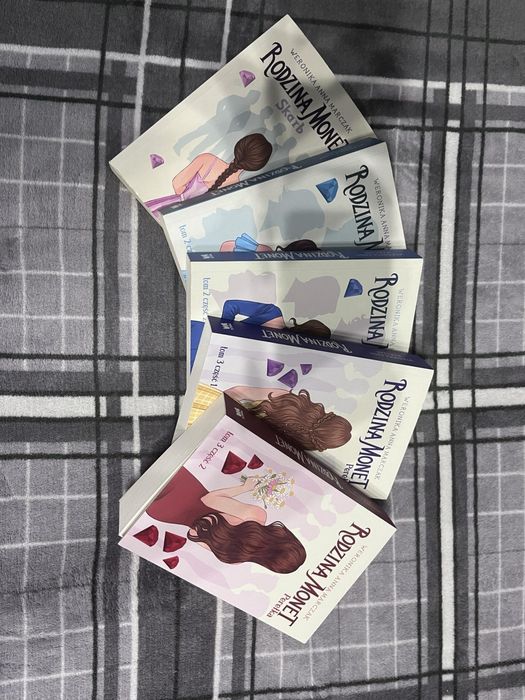 Ksiazki Rodzina Monet 5 czesci