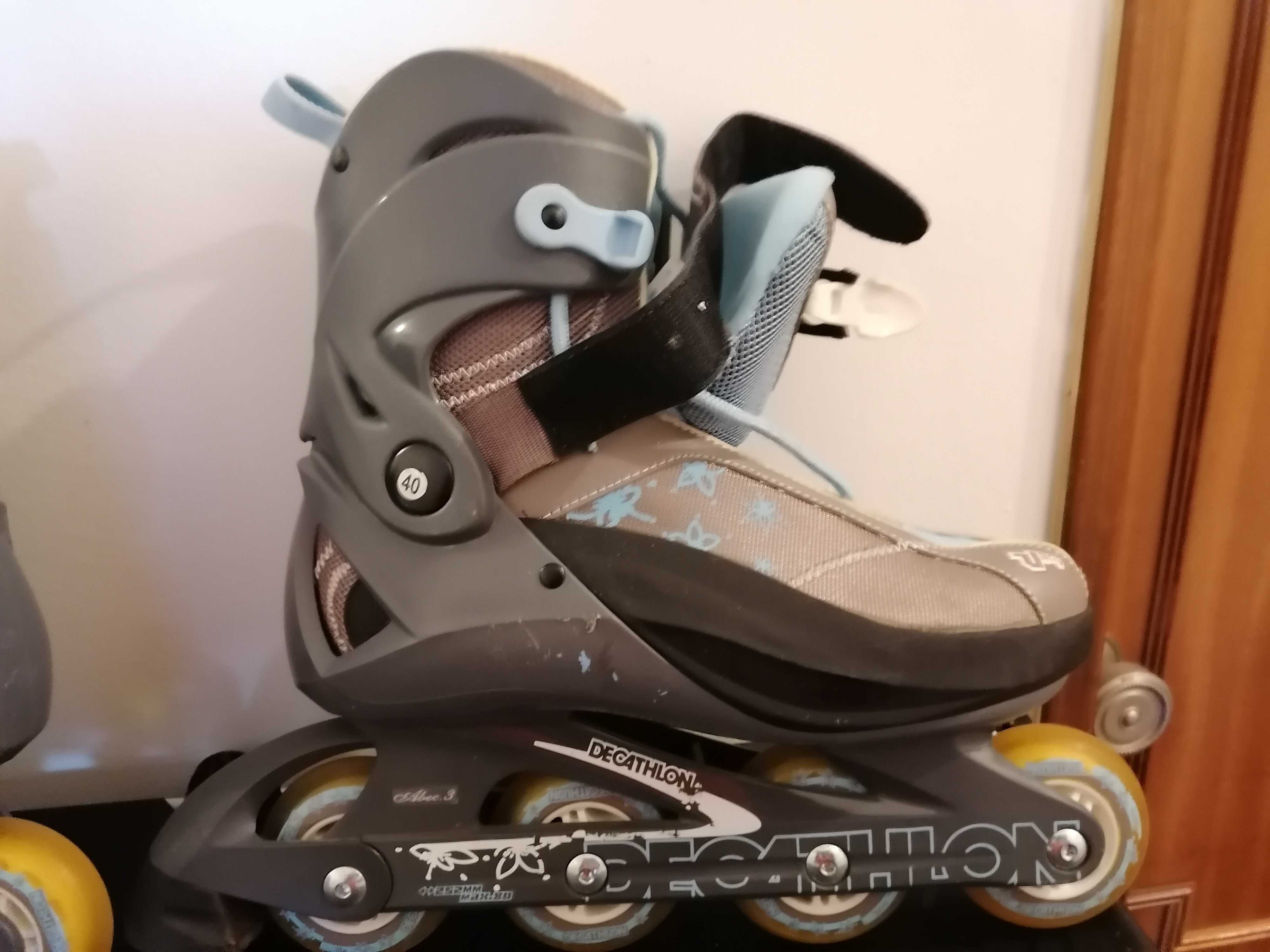 Vendo Patins em Linha Nº40 como Novos