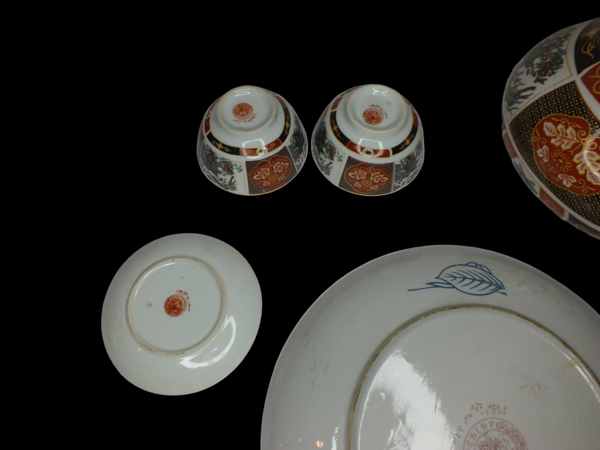 Ceramika patera waza miski AMARIR China w stylu IMARI B110501