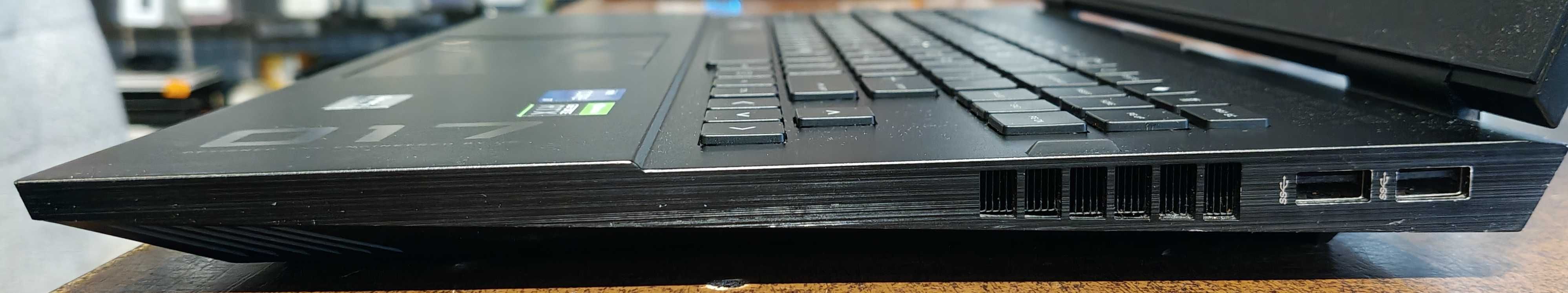 Laptop HP Omen 17‑ck1440nw/ RTX 3060/ 512GB SSD/16GB RAM/ i7-12700H