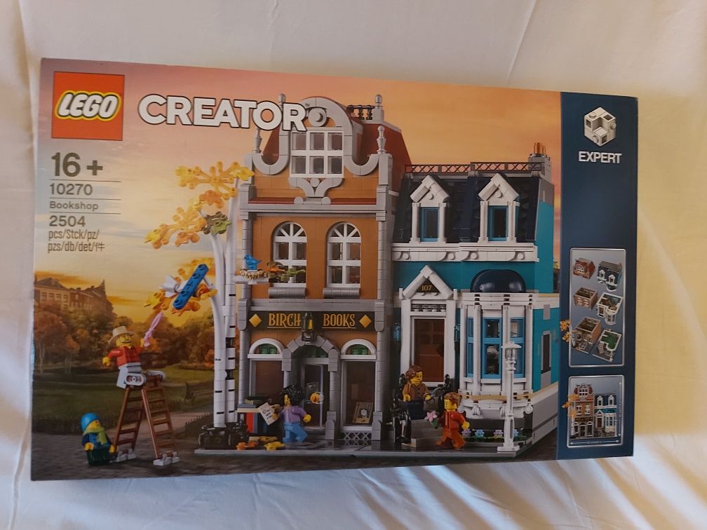 Lego 10270 Księgarnia nowy zaplombowany zestaw Lego + Gratis!:)