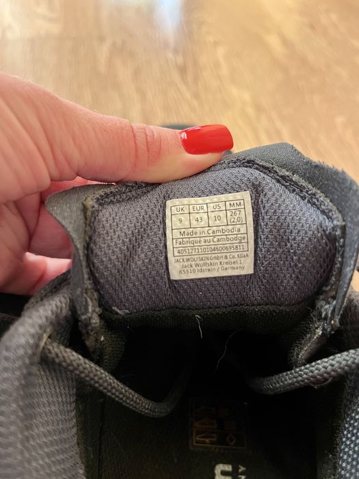Кросівки чоловічі Jack Wolfskin Woodland 2 Texapore Low