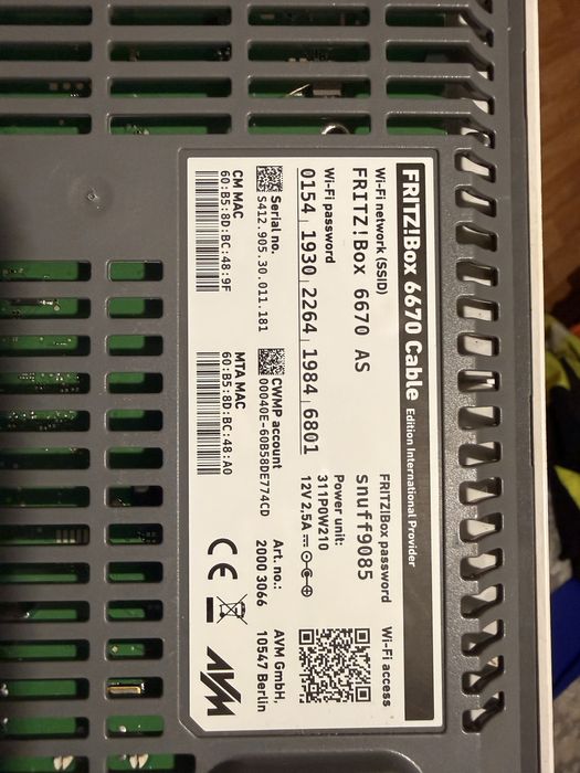 FRITZ Box 6660 Cable