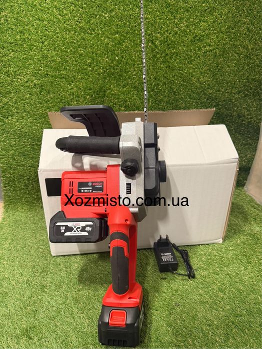 Акумуляторна безщіткова ланцюгова пила Bosch GSR885 (48V,6Ah) з 2 АКБ