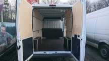 Peugeot Boxer L4H2 zabezpieczenie paki zabudowa ze sklejki