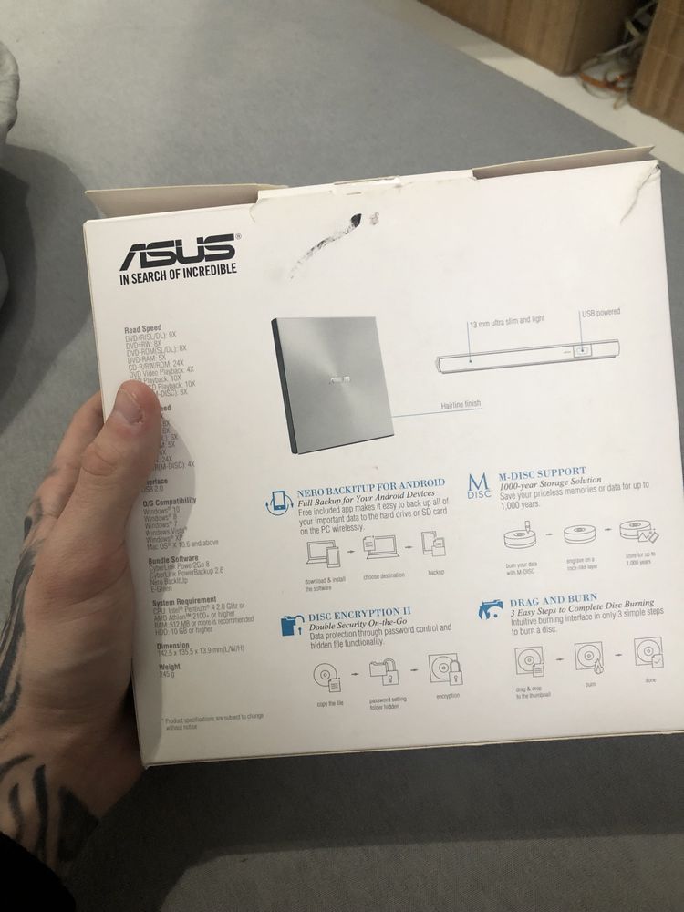 Dysk przenosny Asus ZenDrive 8X