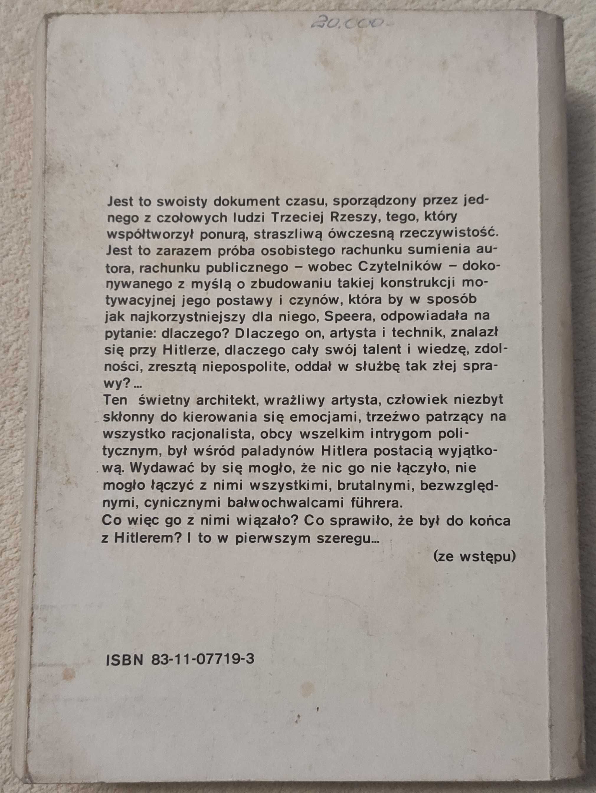 Albert Speer Wspomnienia - A Speer