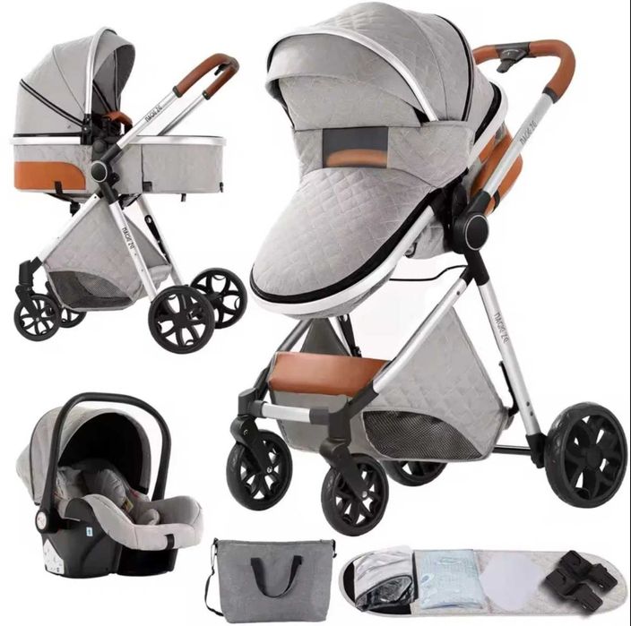 * CARRINHO DE BEBÉ TRIO * 3 em 1 * NOVOS * Oportunidade + Ofertas *