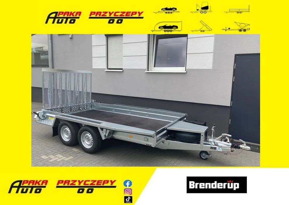 Brenderup Przyczepa podkoparkowa MT3080STB3000, DMC 3000 KG