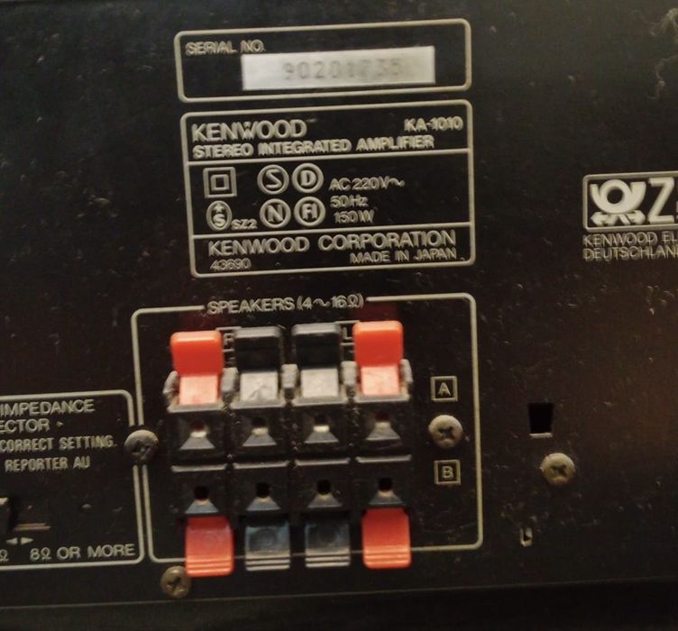 Wieża VINTAGE Kenwood(odtwarzacz CD, wzmacniacz, tuner)