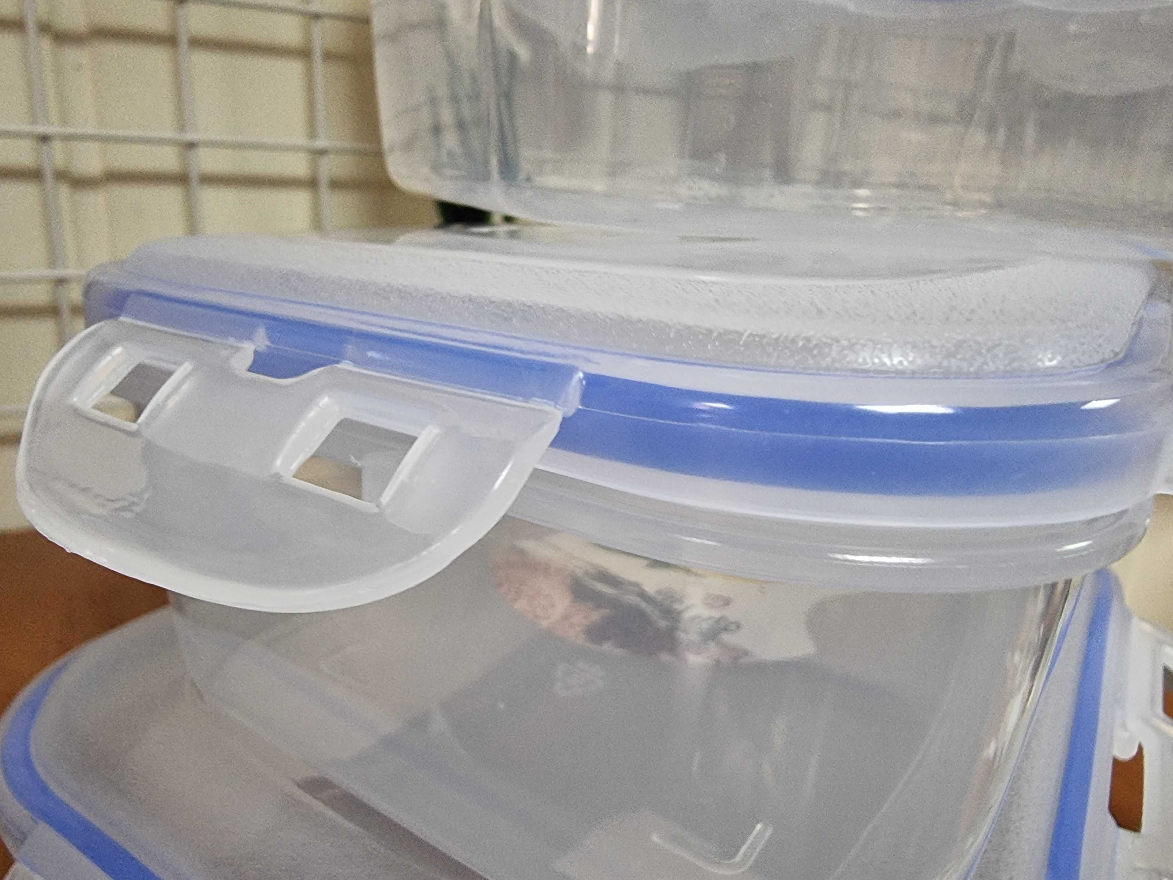 Pojemniki Żywności plastikowe do przechowanie żywości z pokrywką pracy