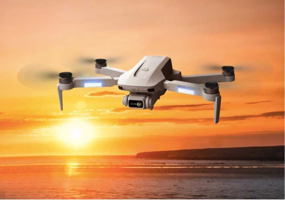 Dron F8 PRO 2 kamery GPS zasięg 3000m 30min lotu zawis śledzenie