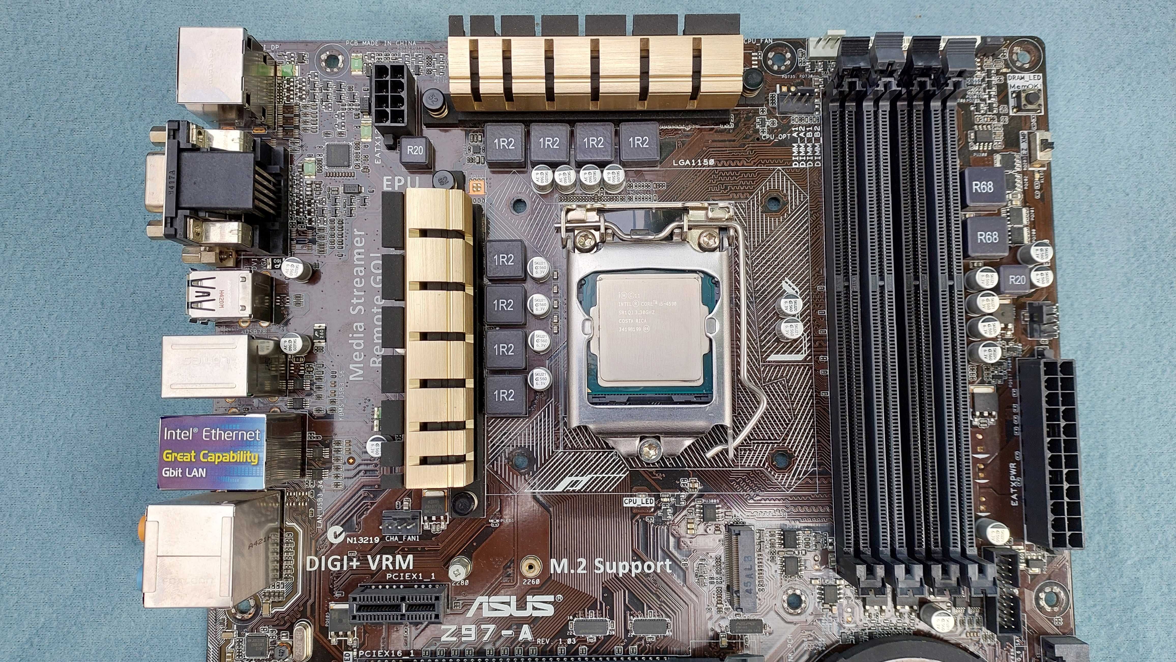 Płyta główna Asus Z90-A Core i5 4590 dużo RAM-u