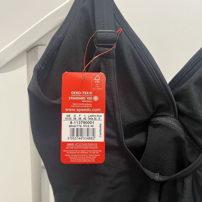 Speedo Brigitte kostium strój kąpielowy kąpielowki jednoczesciowy czar