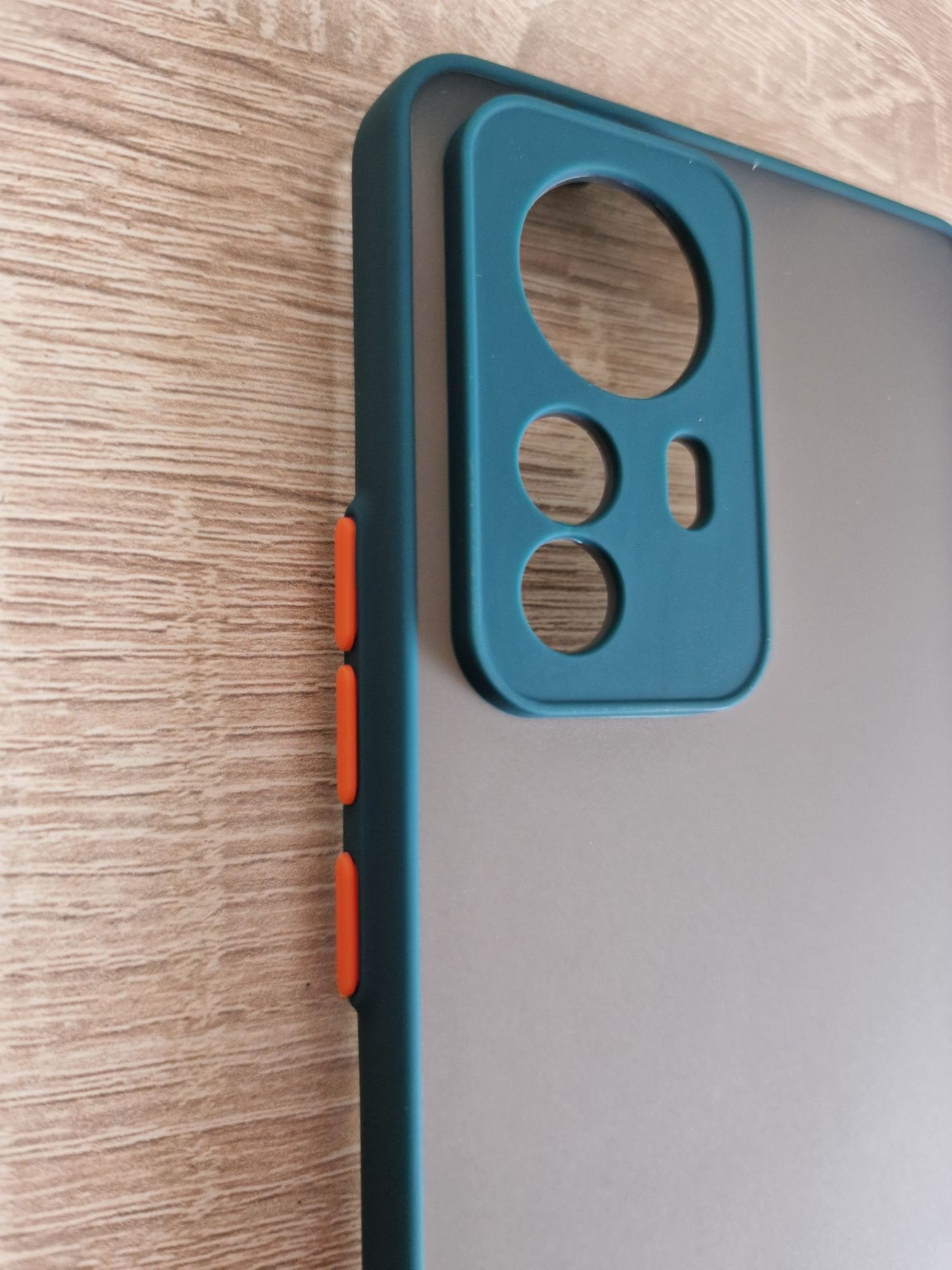 Etui Vennus Color Button Bumper do Xiaomi 12 Pro Zielony