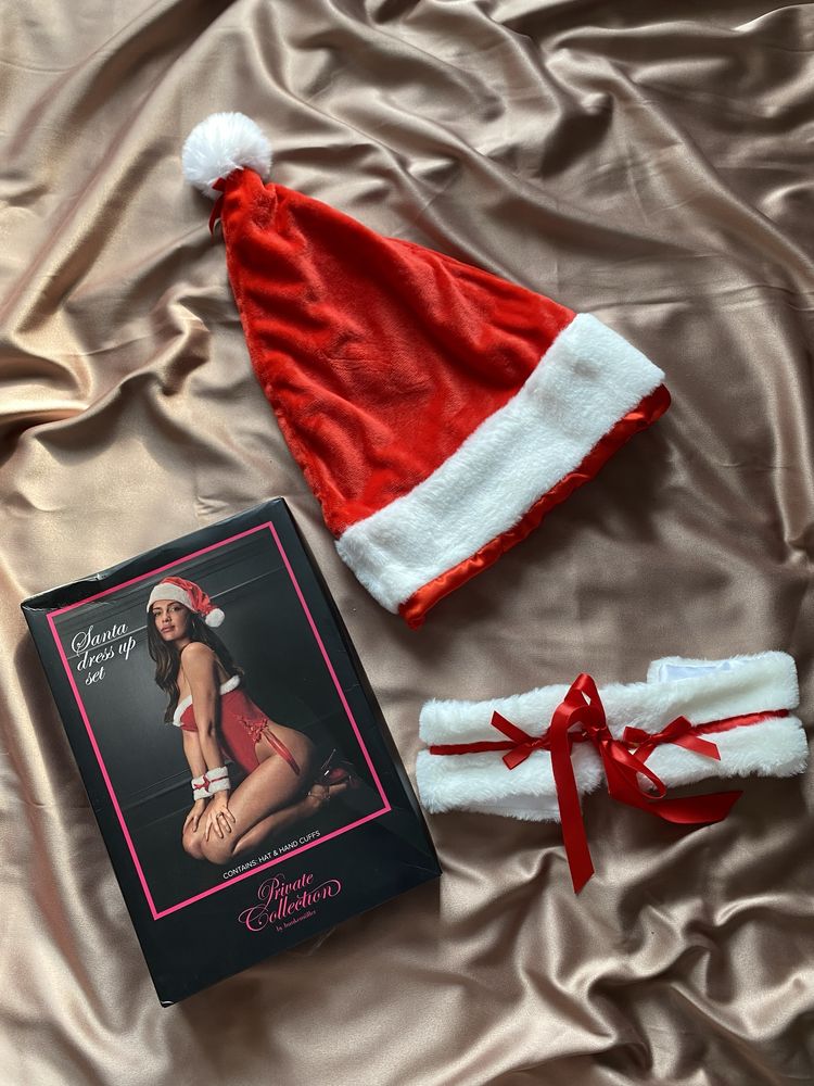Santa set,наручники і шапка private collection hunkemoller
