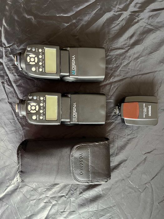Zestaw lamp błyskowych Yongnuo YN560III YN560IV + wyzwalacz YN560-TX
