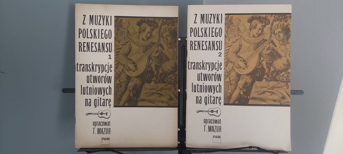 Transkrypcje na gitarę utworów renesansowych cz. 1 i 2